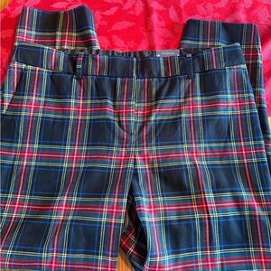 Talbots Hampshire Ankle Plaid Pants